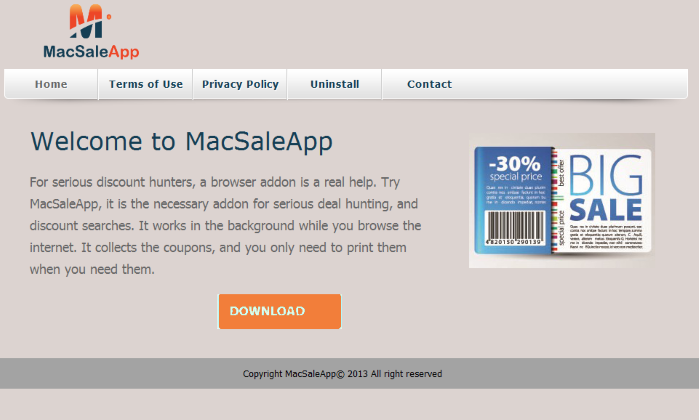 remove MacSaleApp