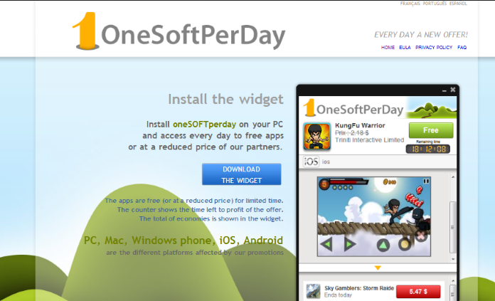 remove OneSoftPerDay