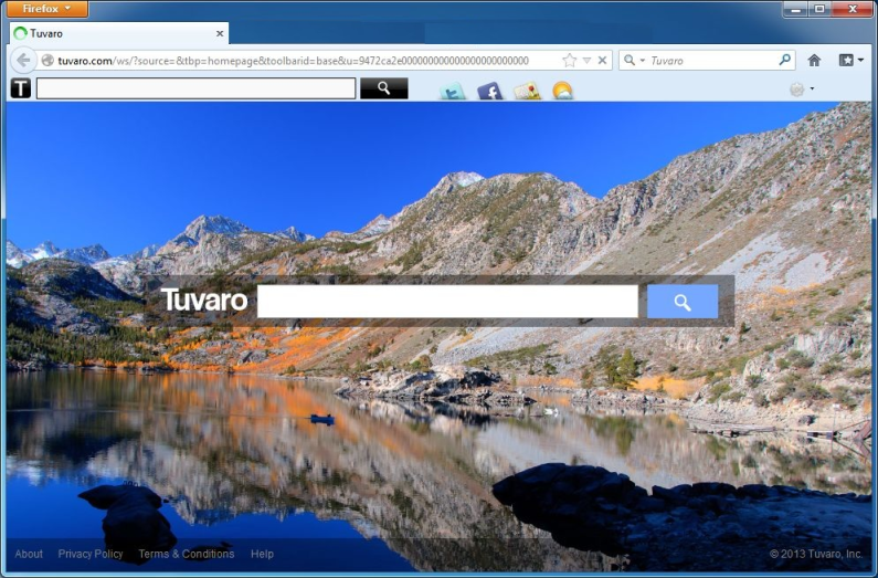 remove Tuvaro Toolbar